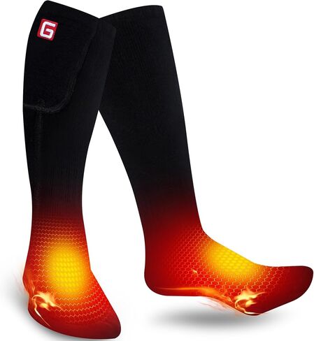 Heated Socks for Men Women Electric Rechargeable Battery Powered Heated Socks,Winter Warm Heated Thermal Insulated Socks for Outdoor Sports Climbing Hiking Hunting Skiing in Saudi Arabia