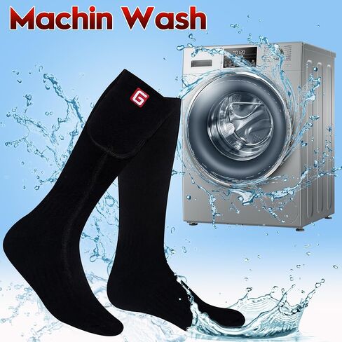 Heated Socks for Men Women Electric Rechargeable Battery Powered Heated Socks,Winter Warm Heated Thermal Insulated Socks for Outdoor Sports Climbing Hiking Hunting Skiing in Saudi Arabia