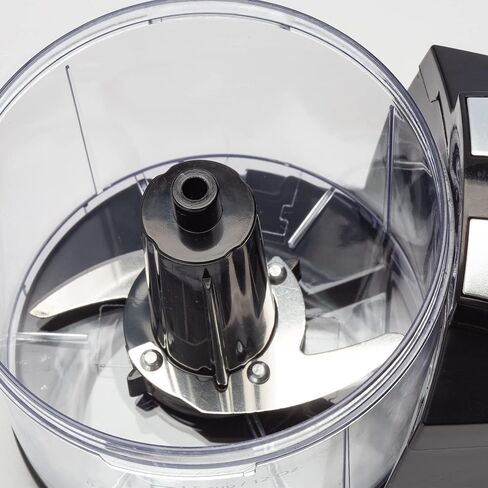 Dominion 1.5 Cup - Electric Mini Food Chopper - Vegetable & Fruit Cutter - Premium Stainless Steel Blades with Safety Lock Cover - One Step/Touch Button - Non-Skid Rubber Feet - Black in Saudi Arabia