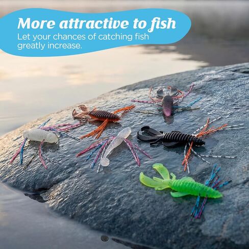 Hikary Fishing Lure DIY Kit Making Kit,Dice Baits for Bass Fishing | Skirt Threader Tool Freshwater Gift for Men Women in Saudi Arabia