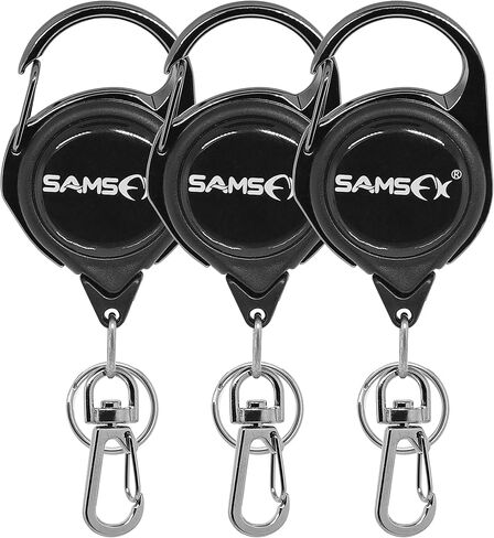 Fly Fishing Zinger Retractor for Anglers Vest Pack Tool Gear Assortment Combo 3pcs in Pack in Kuwait
