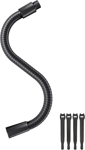 19" Gooseneck Webcam Desk Mount & 13" Mic Gooseneck Extension Bundle, 1/4" & 5/8" Thread, Heavy Duty for Streaming & Recording in Kuwait