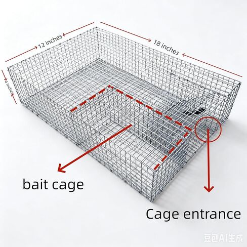 DSQSMR Snake Trap Cage Humane Snake Catcher All Kinds of Snakes -Reusable in Saudi Arabia