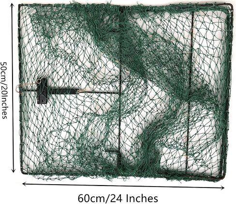 Large Spring Domestic Bird Trap Dird Chicken Hawk Net Trap Wild Turkey Traps Outdoor Animal Camping Hunting Cage Tools,Enhanced Edition 24x20 Inches in Saudi Arabia