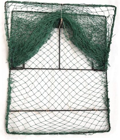 Large Spring Domestic Bird Trap Dird Chicken Hawk Net Trap Wild Turkey Traps Outdoor Animal Camping Hunting Cage Tools,Enhanced Edition 24x20 Inches in Saudi Arabia