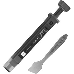 TR AT7 Thermal Paste 2.5g, 12.9W/mK CPU GPU Compound | Smooth non-conductive paste with spatula for CPU cooler installs, GPU repasting, PC builds, and basic maintenance. in Saudi Arabia