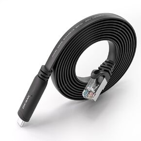 USB Console Cable UART Serial Cable Essential Accesory of Cisco, NETGEAR, Ubiquity, LINKSYS, Routers/Switches for Laptops in Windows, Mac, Linux（Black,6ft in Saudi Arabia