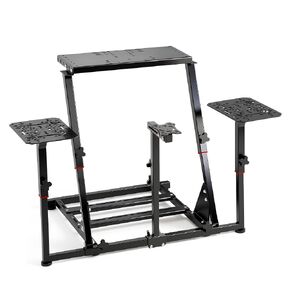 XRhinorth Flight Simulation Stand Fight Sim Monut for Throttle and Joystick for Logitech X52 / X52 PRO / X55 / X56 for Thrustmaster T.16000M / TWCS/TQS/TCA Series (with Middle Mount) in Saudi Arabia