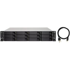 QNAP TL-R1210TC4-RP حاوية حامل USB 4 من النوع C JBOD ذات 12 فتحة | طاقة زائدة، نقل يصل إلى 40 جيجابت في الثانية in Kuwait