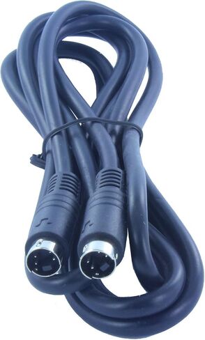 2 Pack Lot of 6FT / 2M S-Video 4 Pin Male to Male Cord Cable for HDTV(SV-2M-2PK) in Saudi Arabia