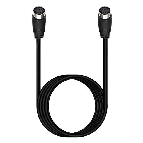 9 Needle 9Pin S-Video Small Din Adapter Extension Cable Line Straight/Elbow S Video 9P 9Pins Small DIN Video Cable Wire Video Cable in Saudi Arabia