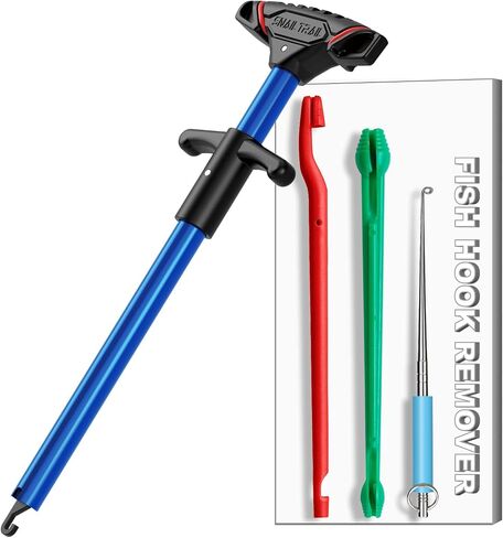 SNAIL TRAIL Fish Hook Remover Tool - Fishing Dehooker, Lure Removal | Fishhook Extractor-Unhooking, Disgorger & Retriever Pliers for Quick Release, Tackle Accessories Gift for Anglers in Kuwait
