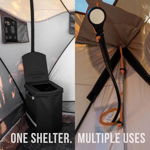 Gazelle® Tents Privacy Shower Tent, No Assembly, Camp Shower, Camp Restroom, Mojave Sunset, GT100MS in Saudi Arabia