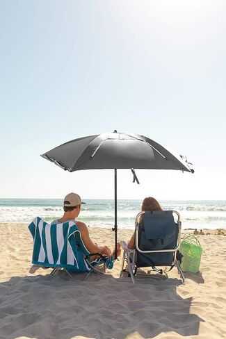 Sport-Brella Ultra SPF 50+ Angled Shade Canopy Umbrella for Optimum Sight Lines at Sports Events in Saudi Arabia