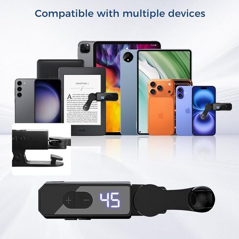 Rechargeable Auto Clicker for iPhone & Android, Wireless Screen Tapper | Portable Wireless Screen Tapper for TikTok, Live Broadcasts, and Streaming. Compatible with Both iOS and Android in Kuwait