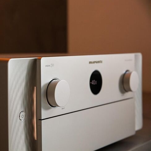 Marantz Cinema 30 11.4 Channel 8K Home Theater Receiver with Dolby Atmos & IMAX Enhanced Audio (Silver/Gold) in Saudi Arabia