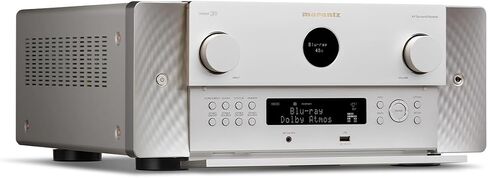 Marantz Cinema 30 11.4 Channel 8K Home Theater Receiver with Dolby Atmos & IMAX Enhanced Audio (Silver/Gold) in Saudi Arabia