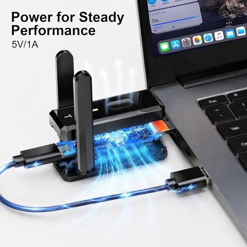 PWAYTEK Wireless HDMI Transmitter and Receiver, 0.1s 4K 1080P Black | 1080P@60Hz 4K Decode, 2.4G/5G Dual-Antenna, 150M/492FT, Plug&Play, 4 Screens, for TV Laptop Camera Projector in Saudi Arabia