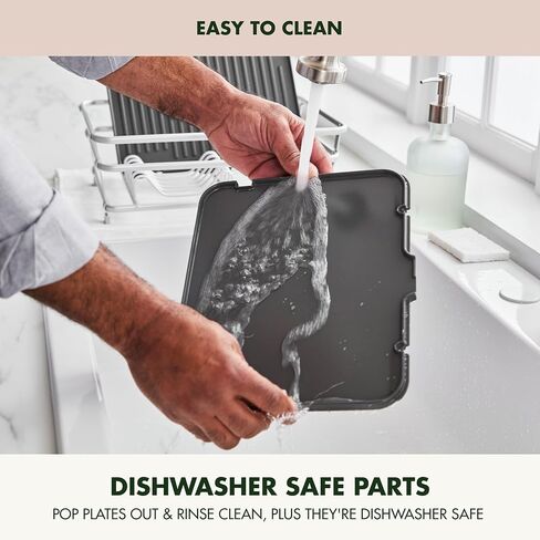 GreenPan Advanced Grill & Griddle, PFAS-Free Ceramic Nonstick, Clay | 5-in-1 Grill & Griddle with Reversible Plates, Adjustable Cover and Open Flat Surface, 6 Cooking Modes, Easy Clean in Saudi Arabia