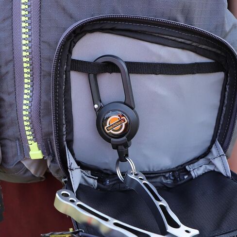 YakAttack Dual Fishing Tool Retractor - Style Options | Secure Clip-On with 360° Swivel | Heavy-Duty, Corrosion-Resistant for Saltwater & Freshwater | Fly Fishing Zinger Retractor in Saudi Arabia