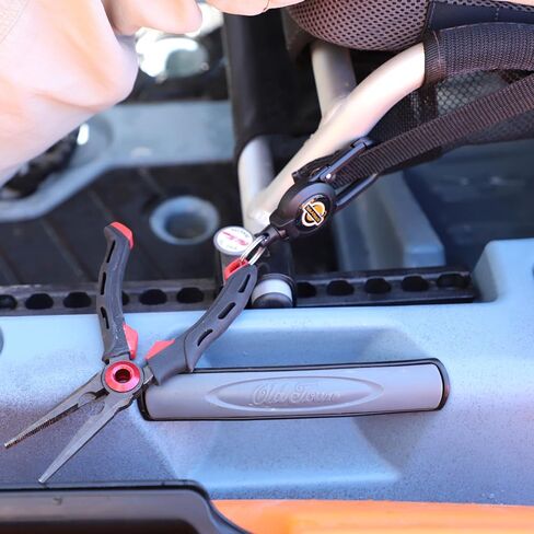 YakAttack Dual Fishing Tool Retractor - Style Options | Secure Clip-On with 360° Swivel | Heavy-Duty, Corrosion-Resistant for Saltwater & Freshwater | Fly Fishing Zinger Retractor in Saudi Arabia