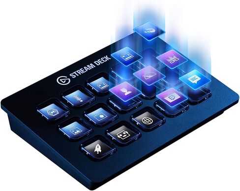 Elgato Stream Deck XL Advanced Studio Controller, 32 Keys | Instantly trigger unlimited actions, Powerful integrations, Visual feedback, Custom icon packs, Works with Mac and PC in Saudi Arabia