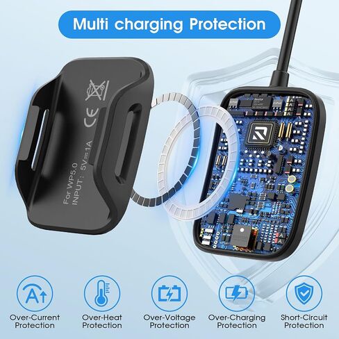 Charger Compatible with Whoop 5.0 One, Peak, Life/Whoop MG Basic Charger | 3.3Ft/1m USB Charging Cable Cord for Whoop 5.0 Health & Fitness Wearable, Not Compatible with WHOOP4.0 in Saudi Arabia