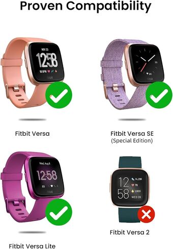 Charger for Fitbit Versa 2, Replacement Charging Cable Dock Cradle with USB Cord for Fitbit Versa 2 Smartwatch (not for Fitbit Versa 1/SE/Lite) in Kuwait