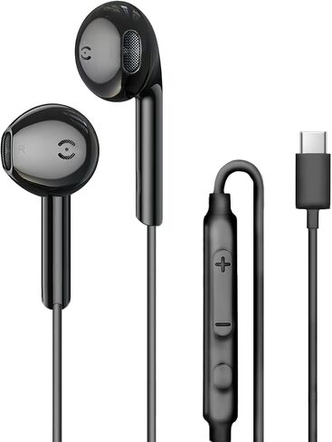 MAS CARNEY Wired Earbuds in-Ear Headphones with Mic for iPhone, School, MP3 | AUX Earbuds Wired Ear Buds for Student, Laptop, Computer, Airplane Travel, iPod, Kids, Smartphone, Samsung – 3.5mm Audio Jack in Kuwait