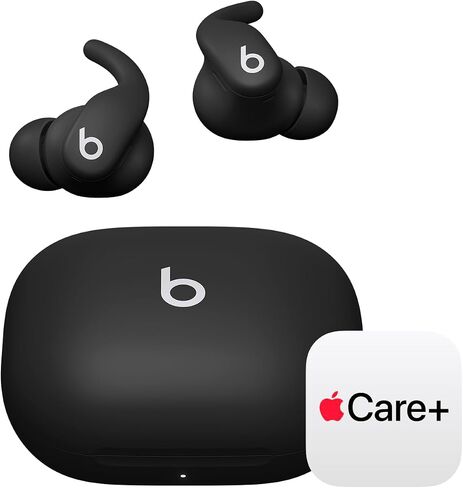 Beats Powerbeats Fit - Wireless Noise Cancelling Workout Earbuds with Secure-Fit Wingtips, Up to 30-Hour Battery Life, Sweat & Water Resistant, Apple & Android Compatible - Jet Black in Kuwait