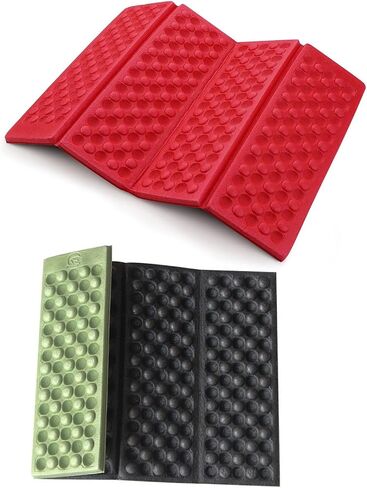 2Pack Camping Mats Folding Foam Mats Waterproof Sitting Carpet Seat Cushion for Outdoor Camping Picnic Park,Green in Saudi Arabia
