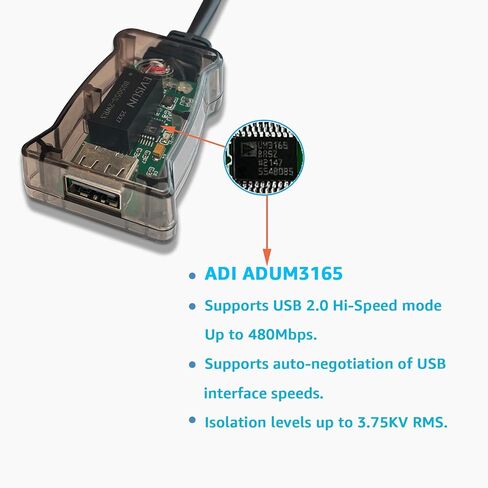 DSD TECH SH-G01L USB Isolator Supports USB 2.0 480Mbps High Speed Isolation in Saudi Arabia