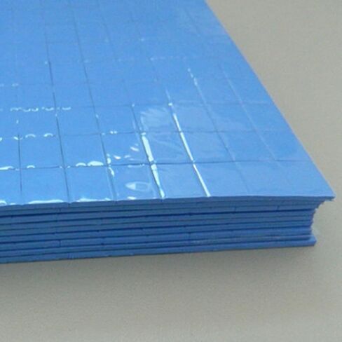 Xiaokeis 100 Pcs Thermal Conductive Silicone Pads, Soft Cooling Thermal Pad Silicone Thermal Pads for Laptop, Heatsink, GPU, CPU, LED (Size:10mmx10mmx1mm) in Saudi Arabia