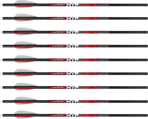 Killer Instinct LogiX DC Crossbow Bundle | Crank, Bolts, Broadheads, Steel Tip Broadheads (3-Pack, 435fps in Kuwait