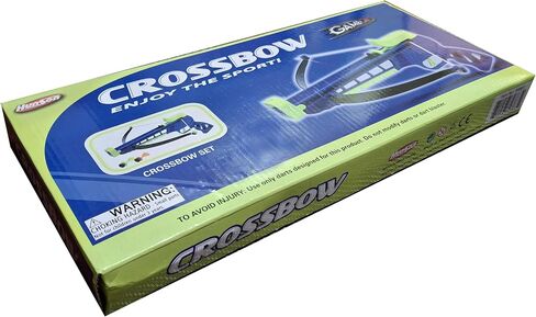 Real Crossbow Set for Kids with 6 Suction Cup Darts, Fun Bow and Arrow Archery Set Ideal for Indoor and Outdoor Games, New in Box in Saudi Arabia