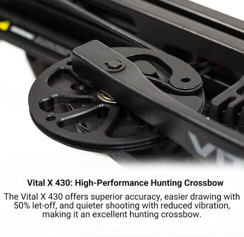 Killer Instinct Vital X 430 Elite Crossbow Bundle | 6-Pack, 3-Pack, Case, Broadheads, Archery Kit, (4 items) in Kuwait