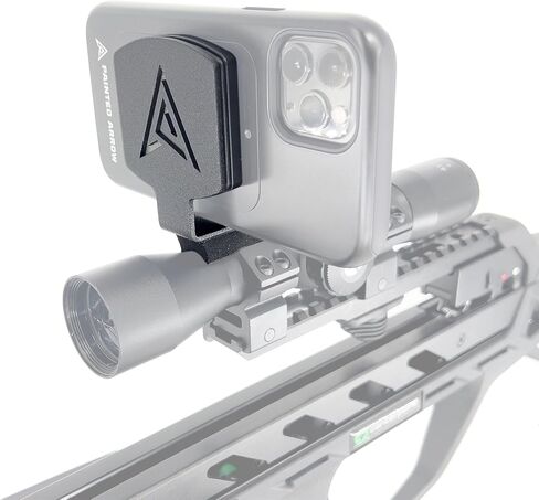 Painted Arrow MAG-PRO X Universal Crossbow Magnetic Universal Phone Mount - Relive The Hunt, Recover More Game, Original All-American Hunter’s Camera Phone Holder; Phone Mount for Hunting in Saudi Arabia