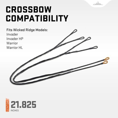 Wicked Ridge by TenPoint Replacement Cables for Invader, Invader HP, Warrior & Warrior HL Crossbow Models (WRA162) in Saudi Arabia