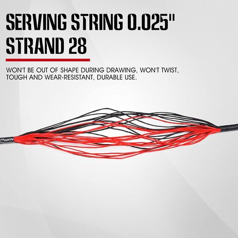 Recurve Crossbow String 26.5" 150-175 lbs Replacement String for Hunting Crossbow in Saudi Arabia