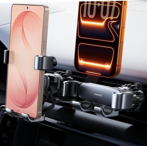 AINOPE Car Vent Phone Mount Holder for iPhone 17 Pro Max Car Mount [Drop-in Grip] Phone Holders for Your Car Air Vent Interior Accessories Gifts for Men for iPhone 17 Pro Max 16 15 14 Galaxy S26 in Saudi Arabia