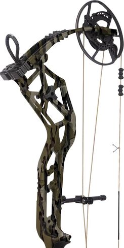 Bear Archery Alaskan Pro Compound Bow Package, Right Hand, Mossy Oak Bottomland in Saudi Arabia