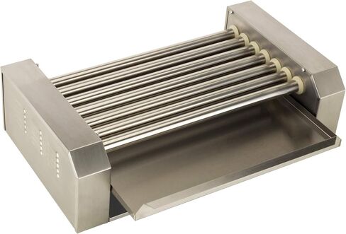 RollerDog Big 18 Stainless Steel Hotdog Roller with Drip Tray (RK4749K) in Saudi Arabia