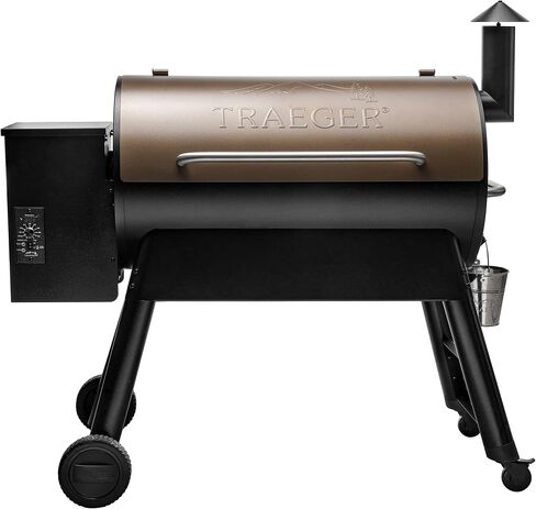Traeger Pro 34 Wood Pellet Grill & Smoker, 884 Sq In, WiFi | 450°F max temp, meat probe included, 6-in-1 BBQ versatility – grill, smoke, bake, roast, braise & BBQ in Saudi Arabia