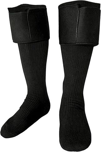 Electric Heated Long Socks for Men Women, Winter Thermal Heating Socks Calf Foot Warmer for Cycling Ski Hunting Camping Hiking in Saudi Arabia