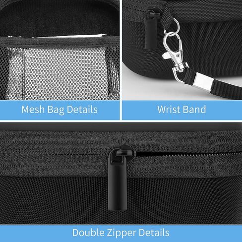 Yinke Case for Polaroid Go 9035/9071/9070 Instant Mini Camera, Hard Organizer Portable Carry Travel Cover Storage Bag (Black) in Kuwait