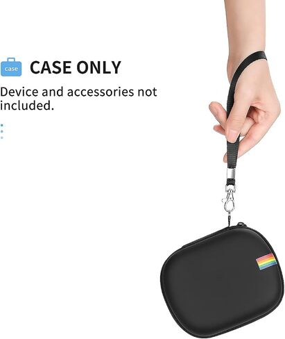 Yinke Case for Polaroid Go 9035/9071/9070 Instant Mini Camera, Hard Organizer Portable Carry Travel Cover Storage Bag (Black) in Kuwait