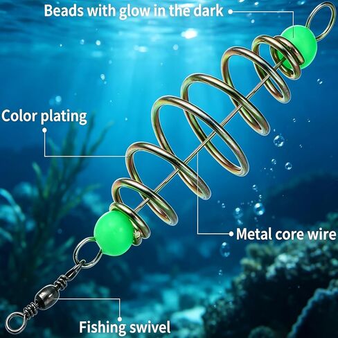 30PCS Fishing Bait Trap Cage Feeder Basket Holder Coarse Lure Feeder Carp Fishing Tackle Kit Bait Thrower, Fishing Feeder Bait Cage Lure Fish Accessories in Saudi Arabia