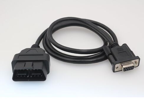1 قطعة كابل Obd-II 16Pin إلى DB9 Serial RS232، 1 متر، موصل ذكر إلى سالب in Kuwait