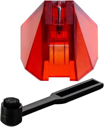 Stylus Replacement Needle for Ortofon 2M Red Cartridges | Elliptical diamond replacement needle fits Ortofon 2M Red cartridges to restore vinyl audio clarity and prevent record wear in Saudi Arabia