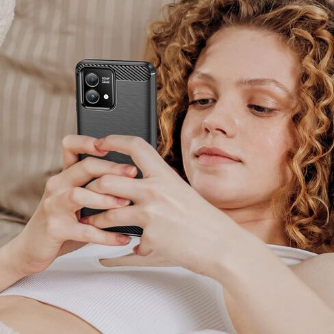 for Motorola Moto G Stylus 5G 2023 Phone case, Shockproof, Scratch Resistant Carbon Fiber Jacket, Soft TPU,for Moto G Stylus 5G 2023case (Black)… (Black) in Saudi Arabia